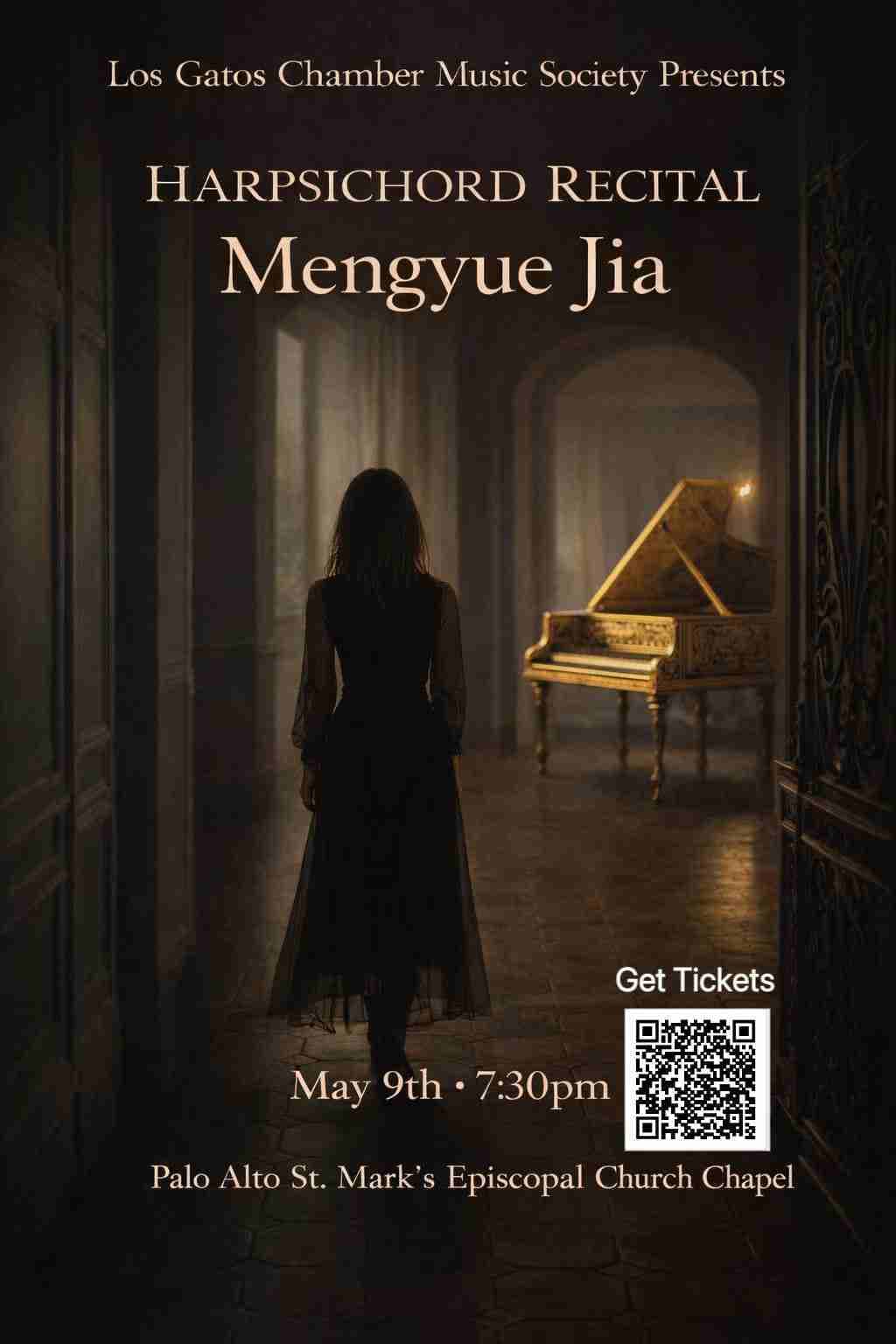 Harpsichord Recital — Mengyue Jia